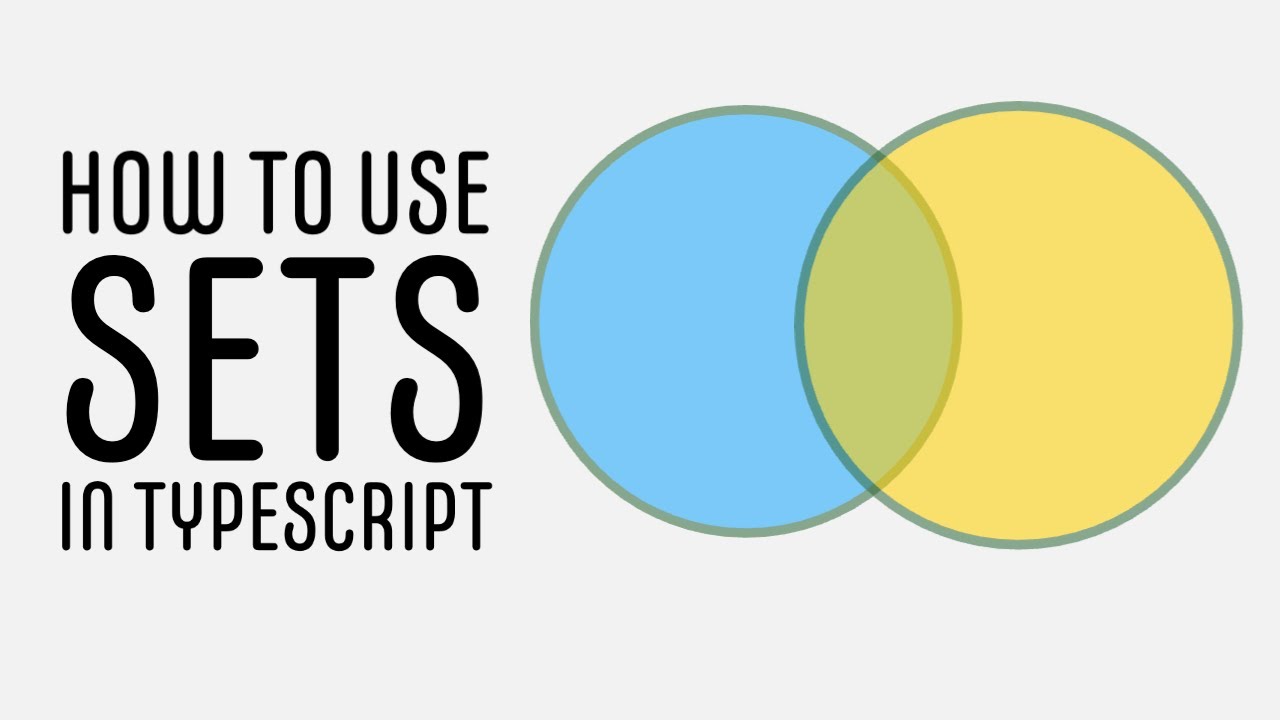 Sets In Typescript (Typescript Data Structures) - YouTube