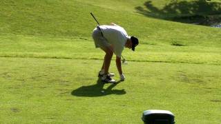 The Sonny Day Golf Group.  Larry Crystal and Norm Ginnis Teeing off at Wicked Woods