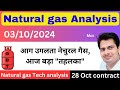 नेचुरल गैस !! natural gas analysis today hindi !! natural gas live news today