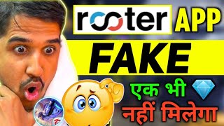 Rooter App Free Fire Diamonds | Rooter App Real or Fake | Rooter App Se Diamond Kaise Le