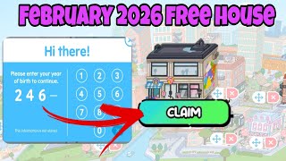 February 2026 Code For Free House! 100% Working Toca Life World | Free Code