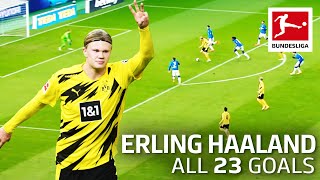 Erling Haaland – 23 Goals In Only 22 Bundesliga Games