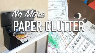How To Deal With Paper Clutter - Family Minimalism