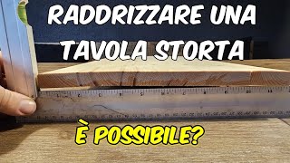 RADDRIZZARE UNA TAVOLA STORTA, ecco come fare, SEMPLICE TRUCCO