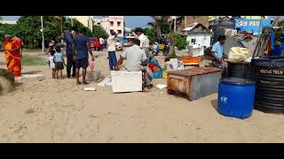 Adyar Beach near Ashtalakshmi Temple | #beach