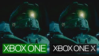 Halo 5 | XBOX ONE X vs XBOX ONE | 4K Graphics Comparison | Comparativa