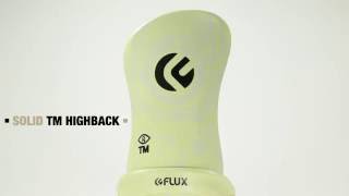 Flux Snowboard Bindings Solid TEAM Highback