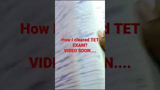 MY TET EXAM EXPERIENCE..FULL VIDEO LINK IN FIRST COMMENT