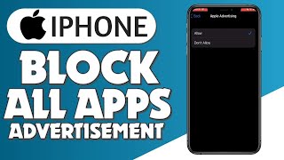 How to BLOCK APP Advertisements on Your iPhone in 2024