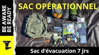Sac d’Évacuation OPÉRATIONNEL 7 Jours 2025 ⚠️ Le VRAI Bug Out Bag OPÉRATIONNEL à Avoir Chez Soi !
