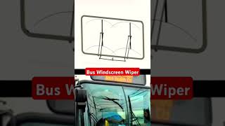 👉 Bus Wiper #mechanism #automobile #engineering #mechanical #machine #wiper #bus