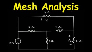 Mesh analysis with 3 loops