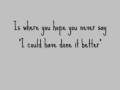 McFly - The End (lyrics)