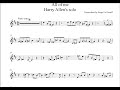 Harry Allen plays All of me - Transcribed by Serge Le Goueff