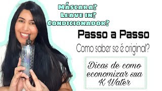 K Water Kerastase Passo a Passo e resenha completa | Melhor tratamento do canal!