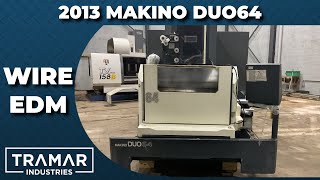 2013 Makino DUO64 CNC Wire EDM For Sale