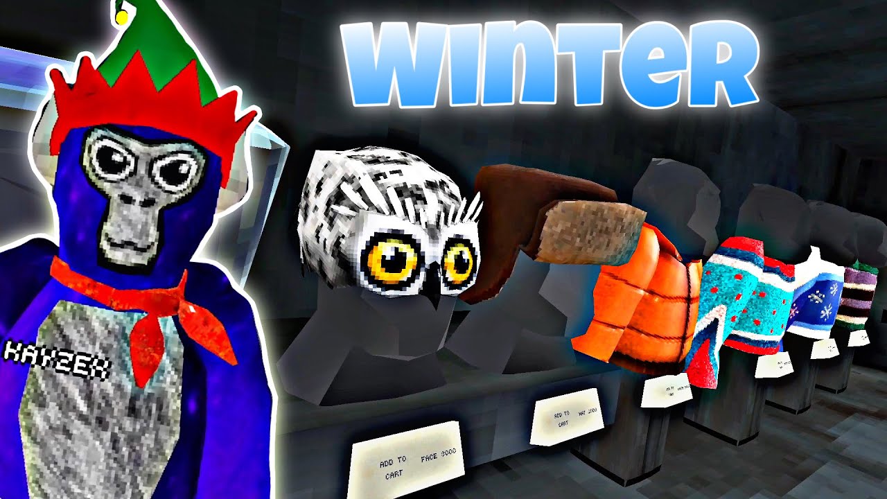 Gorilla Tags New Winter Update Youtube