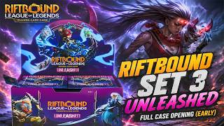 RIFTBOUND Set 3 UNLEASHED | Full Case Opening (EARLY)