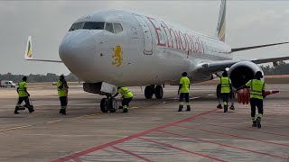 Gatwick (UK) to kumasi..the First ever international  Direct flight from London finally lands