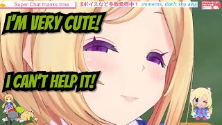 Aki Rosenthal can't help being too cute [Hololive/ENG Sub]