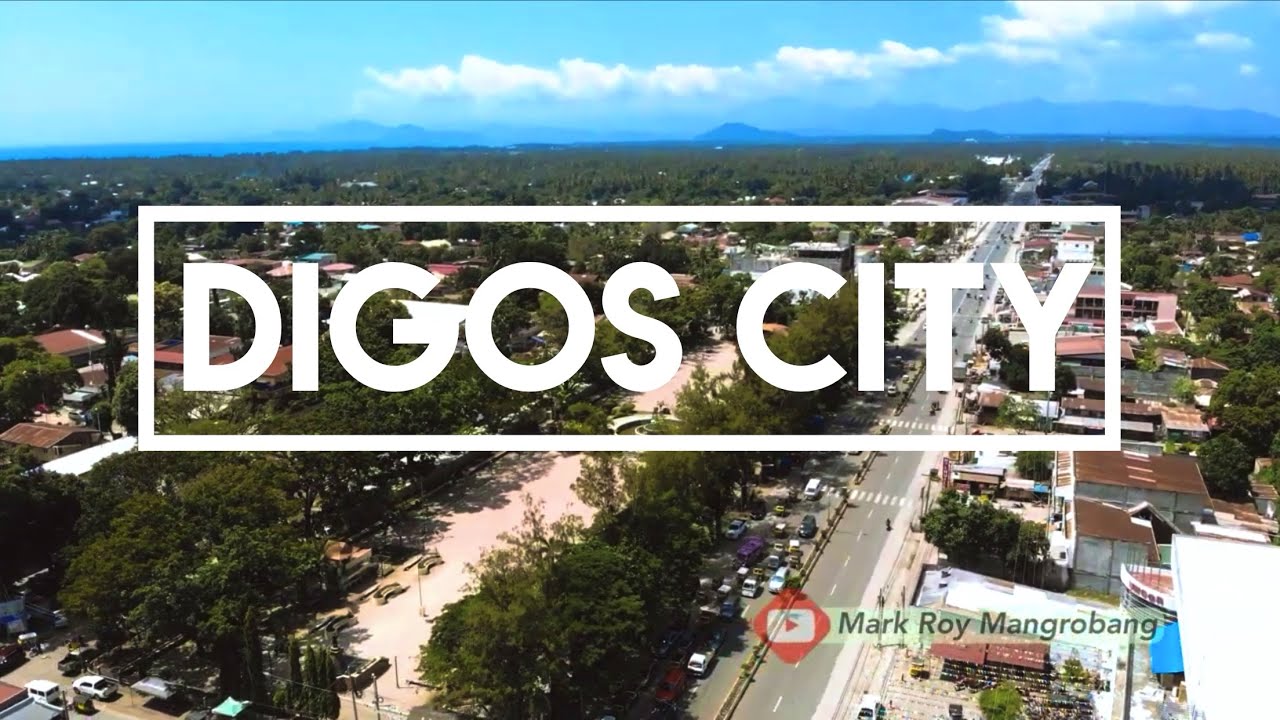 Digos City, Davao Del Sur - Aerial View [4K] - YouTube