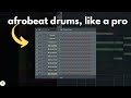 How to make Afrobeat Drum Pattern in Fl Studio