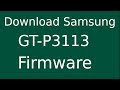 How To Download Samsung Galaxy TAB 7.0 GT-P3113 Stock Firmware (Flash File) For Update Device