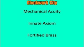 Clockwork City Crafting Station Locations