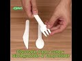 Biodegradable & Compostable Disposable Paper Cutlery | Brandable!