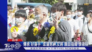 榮耀返校! 楊勇緯.林真豪回母校新民「分享佳績」｜TVBS新聞