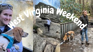 Blackwater Falls, Balanced Rock Hike, and Elakala Falls 🥾 Weekend in West Virginia