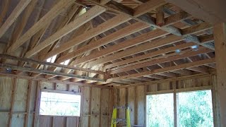 Problems Raising Existing Ceiling Joist And Attaching To Roof Rafters