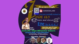 Srɔ Eʋegbe/Learn Eʋe/Apprende Eʋe on CEANA TV