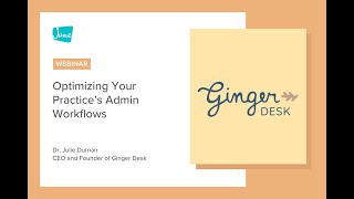 Optimizing your practice's admin workflows