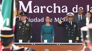 112 Aniversario de la Marcha de la Lealtad. Castillo de Chapultepec, Ciudad de México