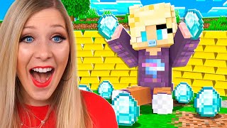 Playing as BABY YOUTUBERS in Minecraft!