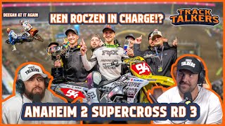 KEN ROCZEN IN CHARGE, DEEGAN AT IT AGAIN, ANAHEIM 2 SUPERCROSS RECAP 2025