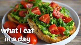 What I Eat in a Day ( Easy + Vegan ) // Chicken Pot Pie