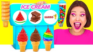 Mystery Ice Cream Challenge | Funny Food Challenges by HAHANOM