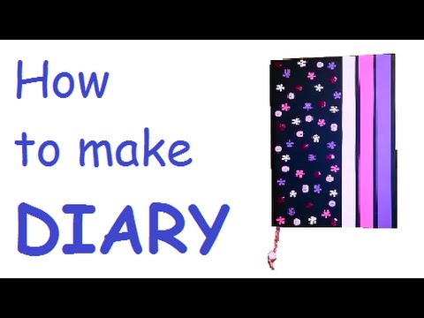 How To Make Diary Youtube