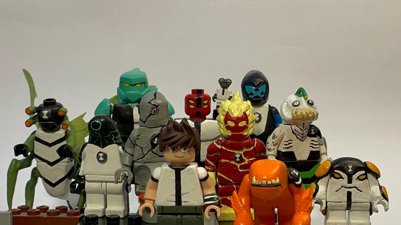 Lego Ben 10 Classic Series Custom Figures - YouTube