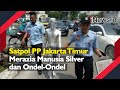 Video Satpol PP Jakarta Timur Merazia Manusia Silver dan Ondel-Ondel