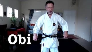 Using Your Obi (belt) in Sanchin Kata