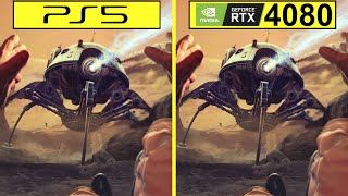 The Invincible PS5 vs PC RTX 4080 4K Ultra Graphics Comparison