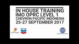 In House Training IMO OPRC Dumai Wharf Chevron Pacific Indonesia