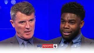 Micah Richards pokes fun at Roy Keane over Man United changing the colour of the stadium banner