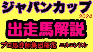 エルコンドル氏のジャパンカップ2024出走馬解説！！オーギュストロダンを筆頭に世界の強豪集う！迎える日本勢は3歳から古馬までの中距離最強メンバー！目の離せない好メンバーが揃った！