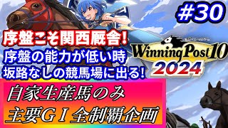 【ウイニングポスト10 2024】世界中の大G1を制覇する！ #30【最強生産馬への道 ゲーム実況】