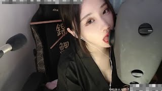 ASMR Relax Room | 精华剪辑版 | 轩子巨2兔 舔耳 木块敲击 掏耳 看腿 cos未亡人