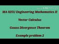 M 2(MA 8251)(Part-23)Gauss Divergence Theorem, Example problems [In Tamil]